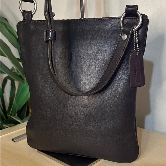 Coach Dark Brown Leather Vintage Chelsea Crossbody Bag 9457 - Picture 1 of 10